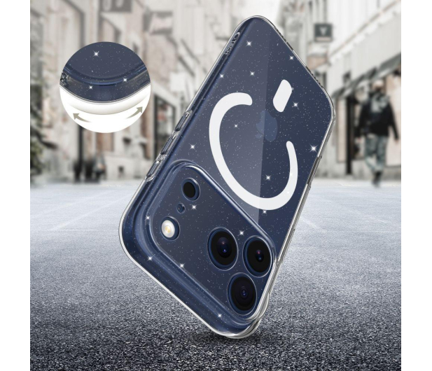 Tech-Protect Flexair Magsafe do Iphone 17 Pro Max Glitter - 1359654 - zdjęcie 3